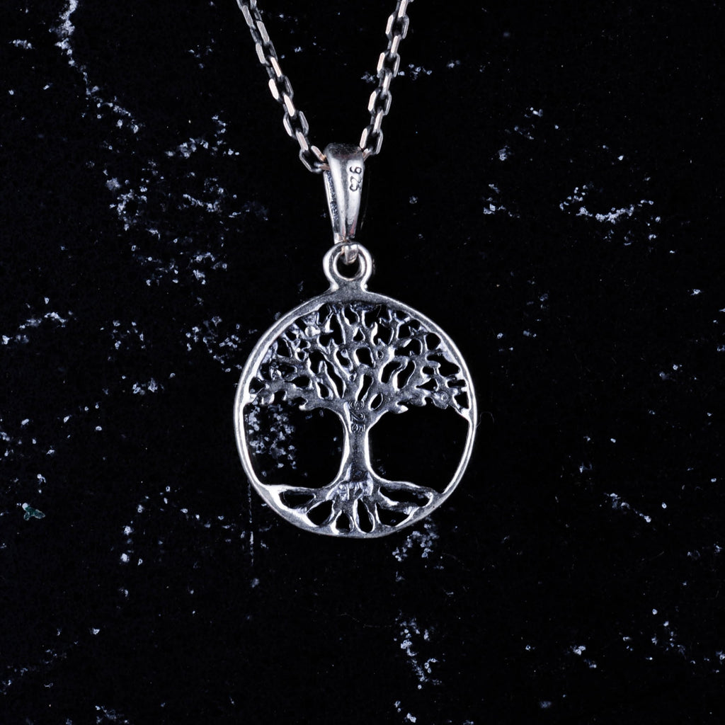925 Sterling Silver Tree of Life Pendant - Handcrafted Symbol of Growth and Connection — 4