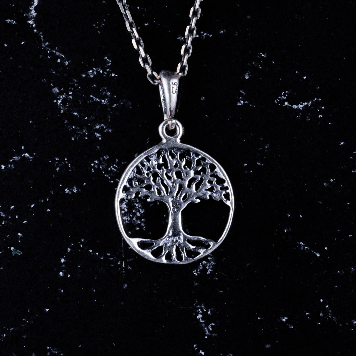 925 Sterling Silver Tree of Life Pendant - Handcrafted Symbol of Growth and Connection — 4