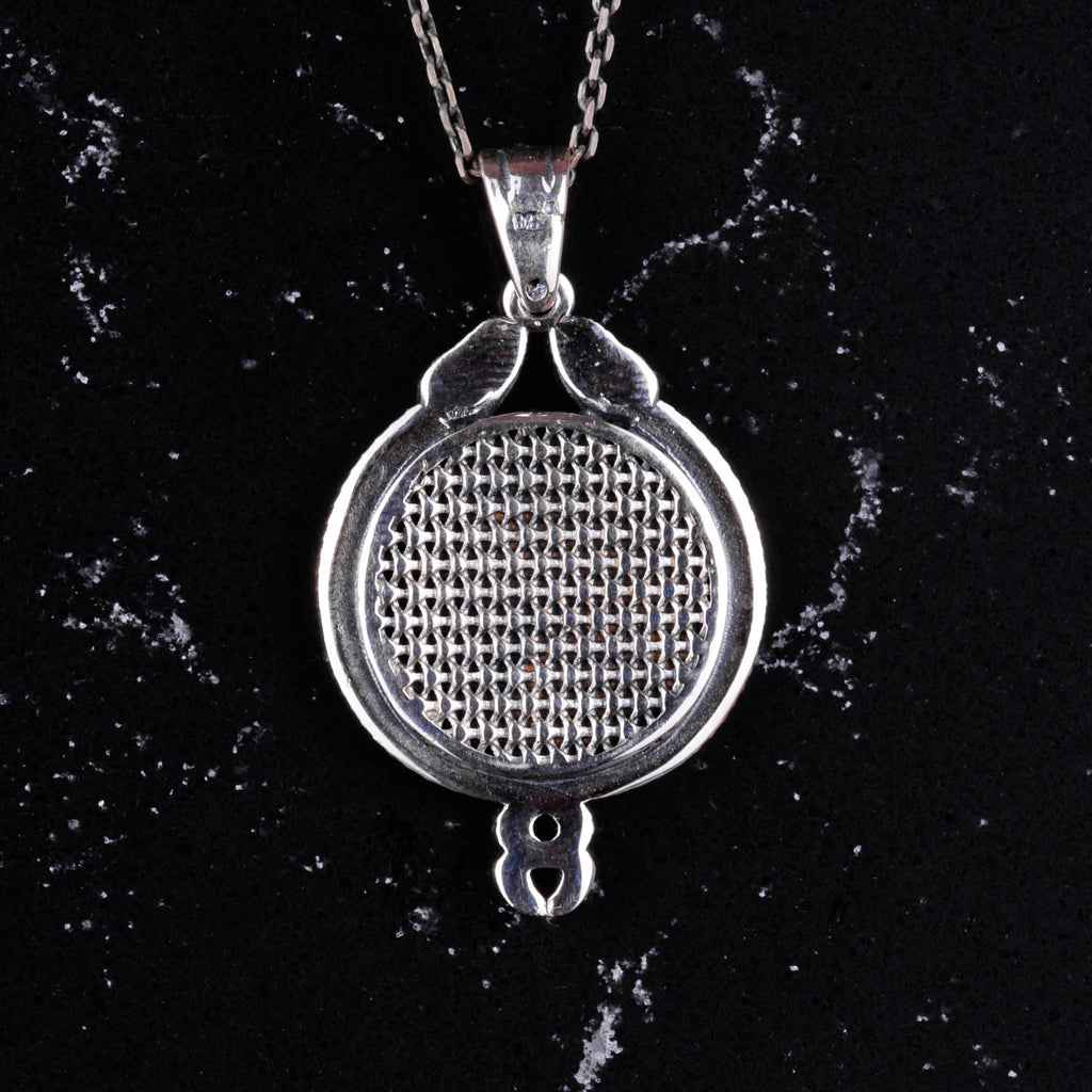 925 Sterling Silver Star of David Pendant - Handmade Protection Design — 4