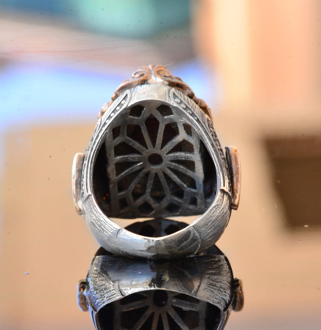 Seal of Solomon Ring, King Solomon Ring, Archangel, Kabbalah, Silver Ring — 5