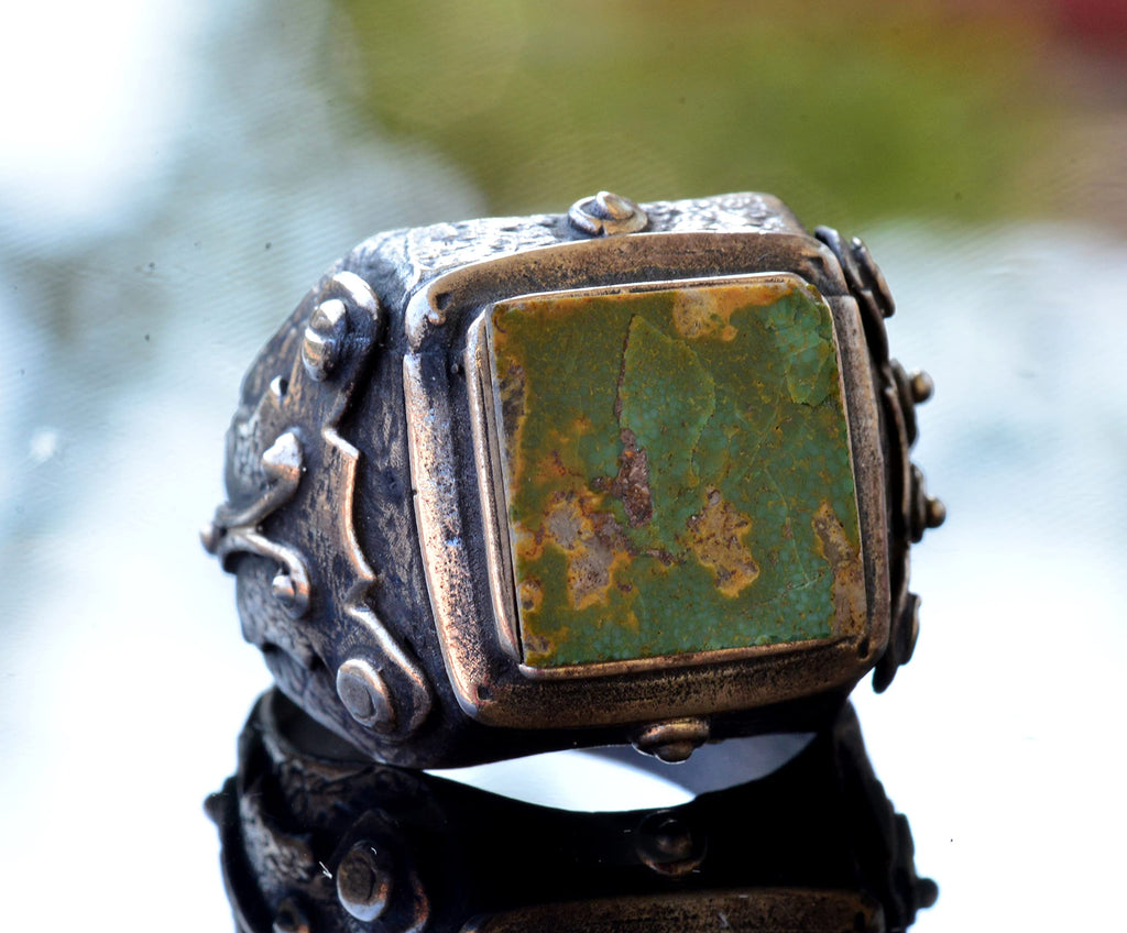 KAMBO Arizona Turquoise Gemstone Ring — 3
