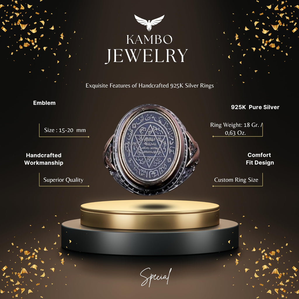 Star of David Silver Ring — 2