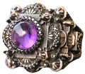 Luxury 925 Sterling Silver Ring - Natural Amethyst Stone