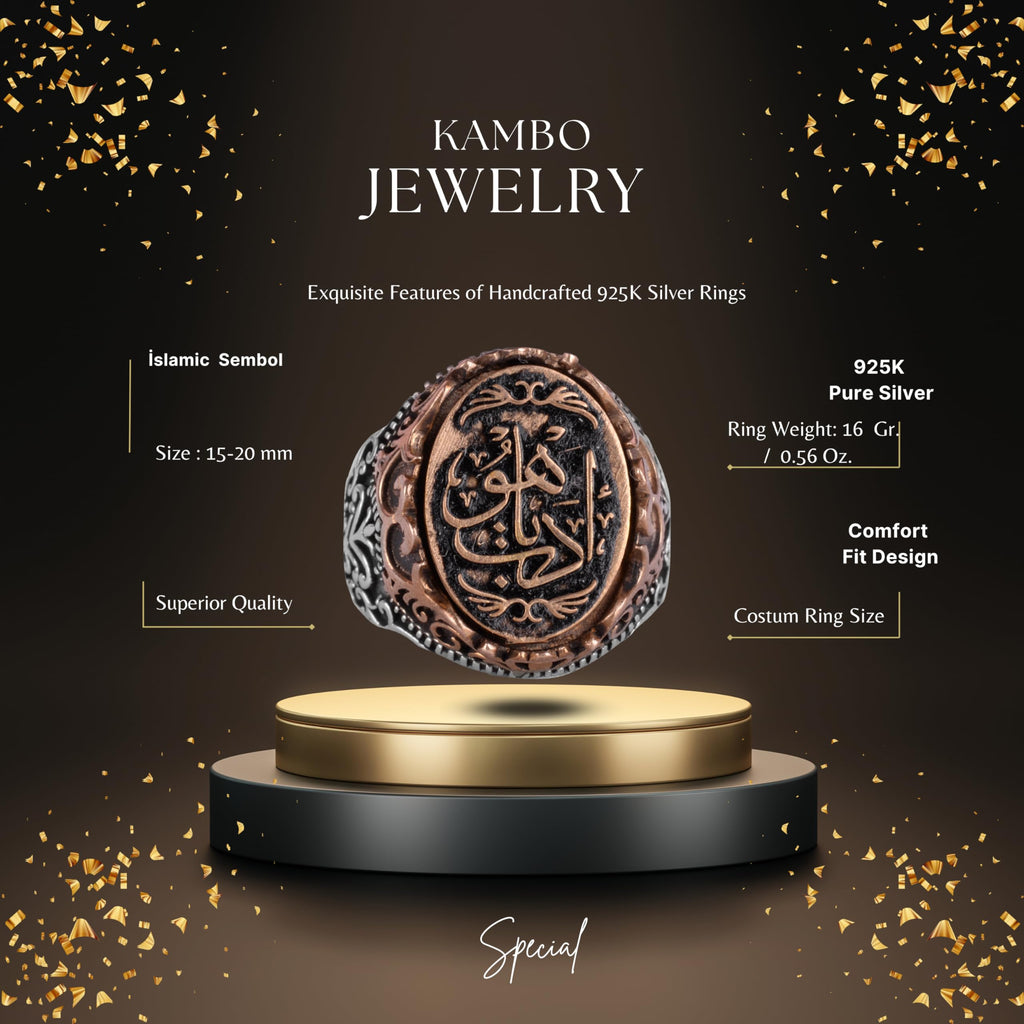 Handmade Silver Ring - Edep Ya Hu — 2