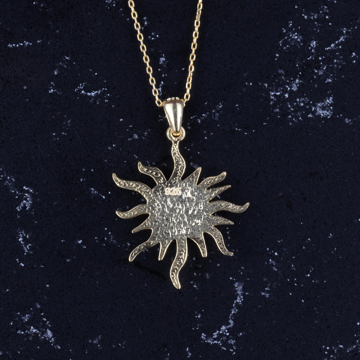 Natural Moonstone Silver Necklace — 5