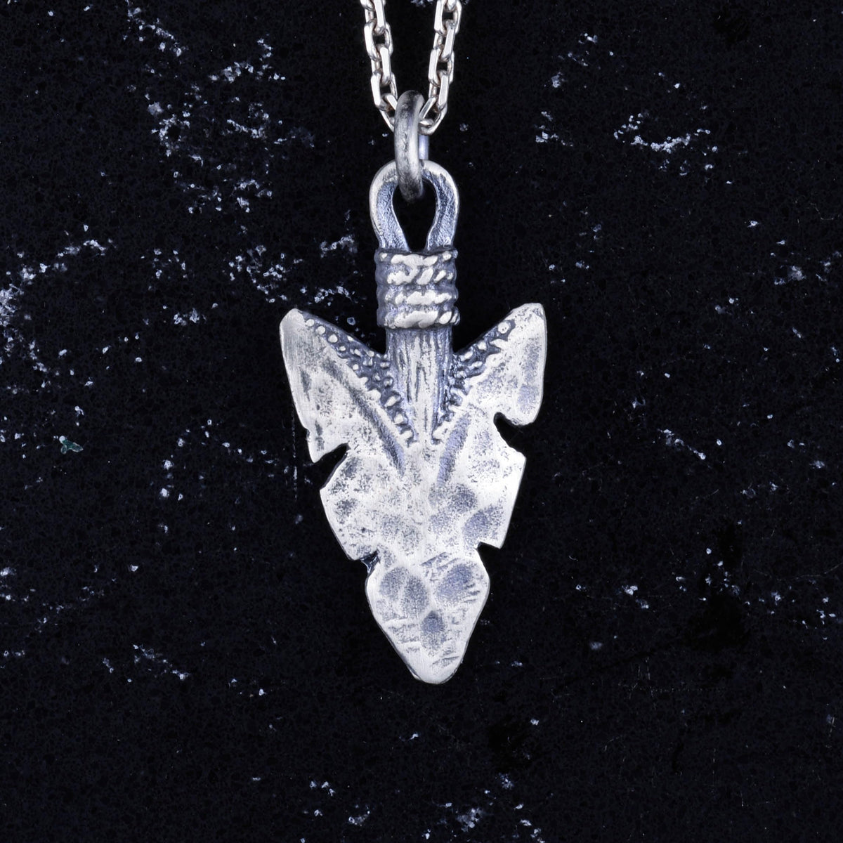 925 Sterling Silver Arrowhead Necklace - Symbol of Strength and Protection - Handmade Jewelry for Men and Women — 4