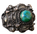 Luxury 925 Sterling Silver Ring for Men - Stylish and Magnificent Design with Chrysocolla Stone