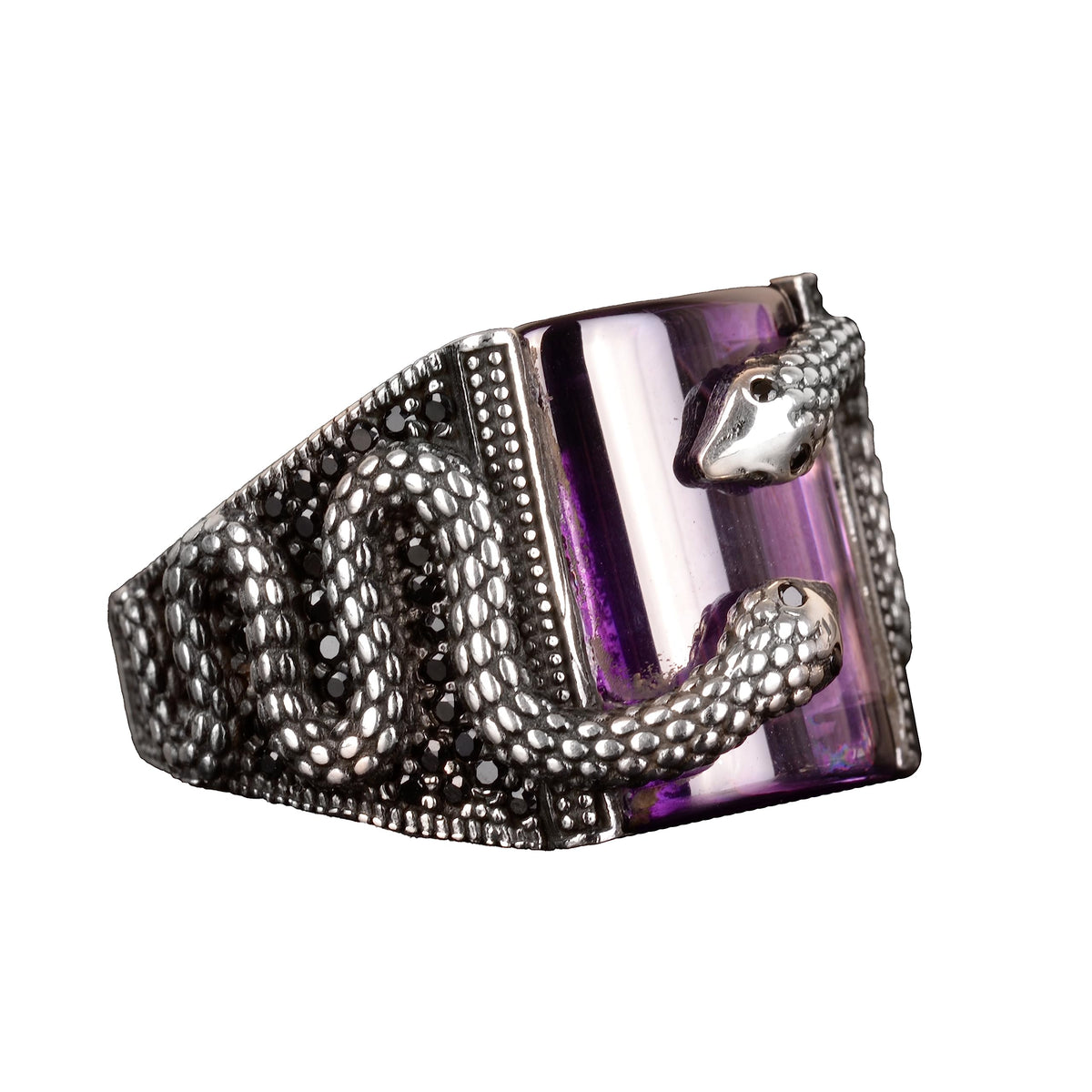 925 Sterling Silver Snake Ring