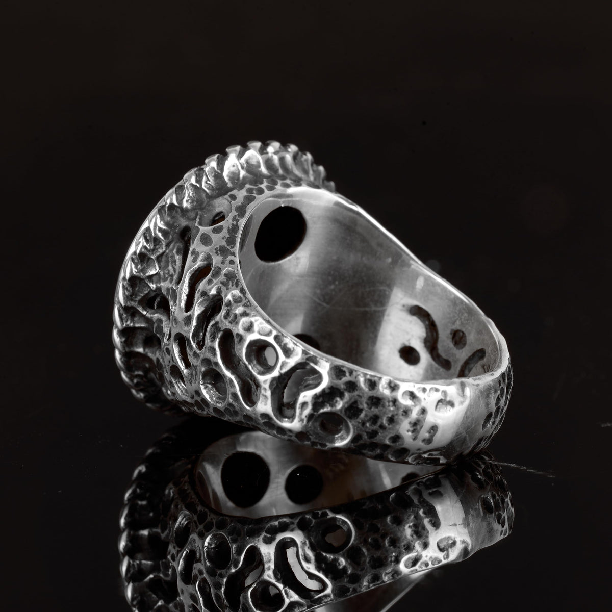 Handmade 925 Sterling Silver Solid Ring - Metatron Seal Design - Special for Men, Timeless Elegance — 7