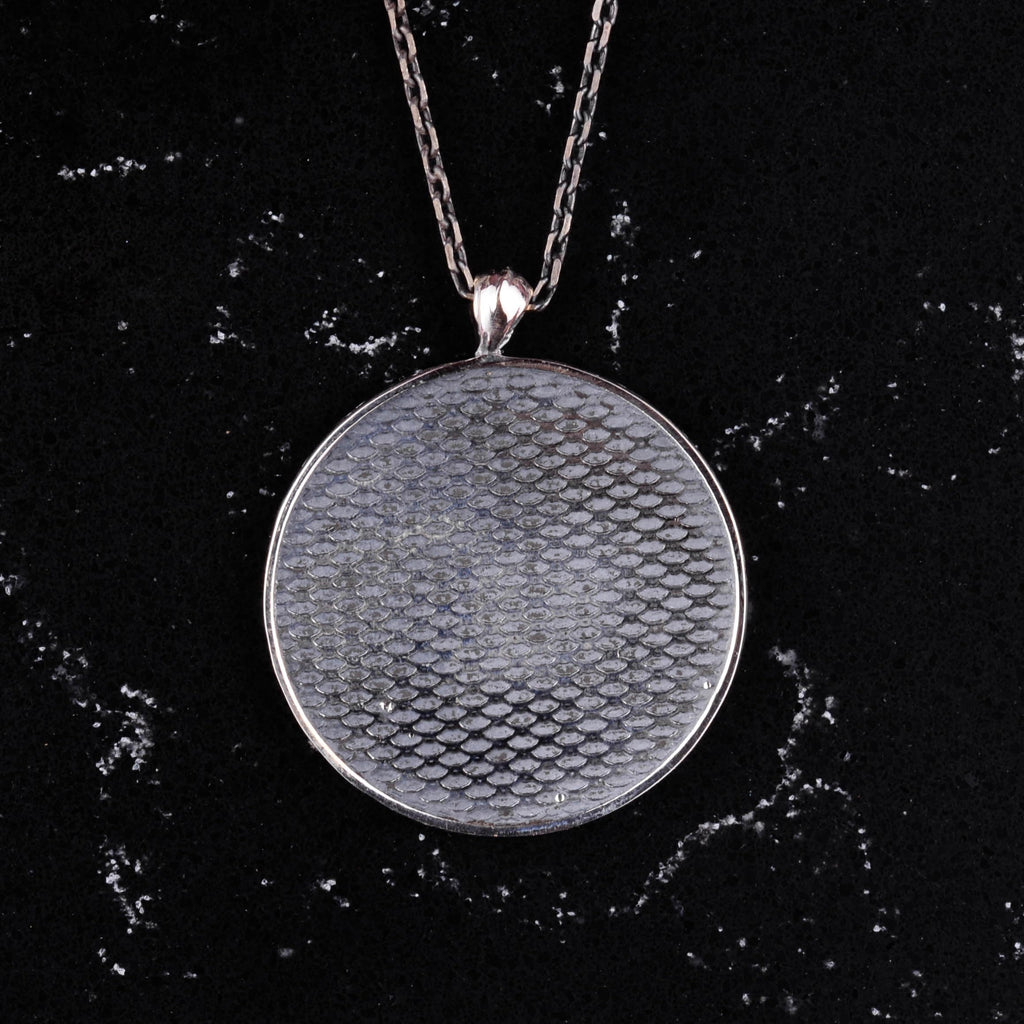 925 Sterling Silver Antique Egyptian Symbol Pendant - Handmade Ankh, Eye of Horus, and Scarab — 4