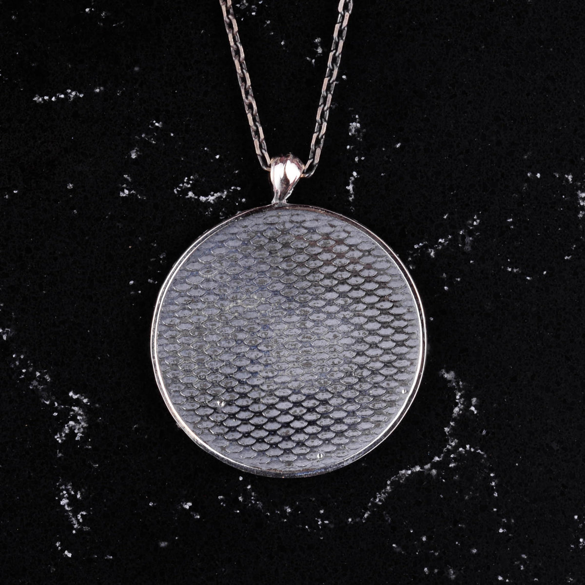 925 Sterling Silver Antique Egyptian Symbol Pendant - Handmade Ankh, Eye of Horus, and Scarab — 4