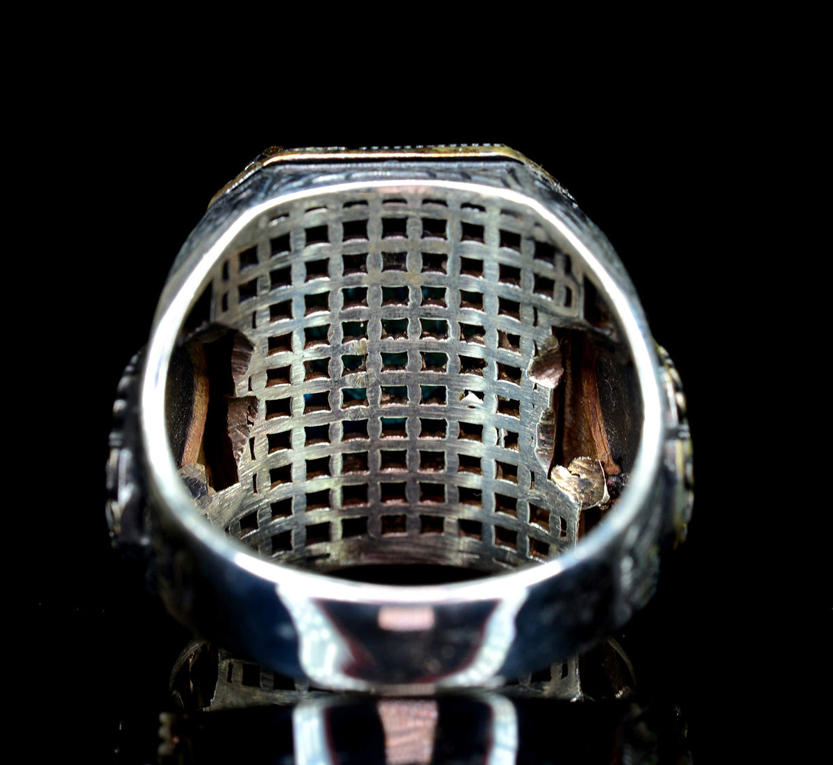 925 Sterling Silver Ring - Blue Topaz Stone — 5