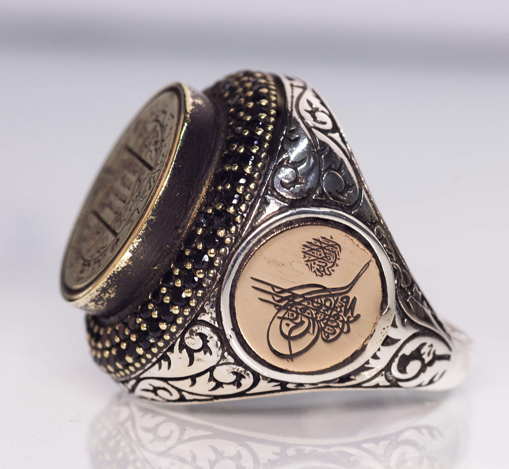 925 Sterling Silver Star of David Ring - Solomon Seal Design — 3