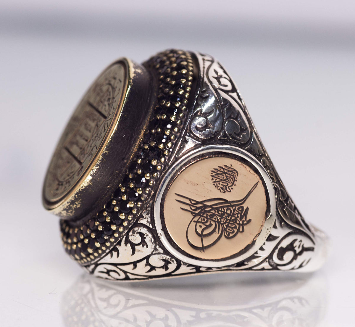 925 Sterling Silver Star of David Ring - Solomon Seal Design — 3