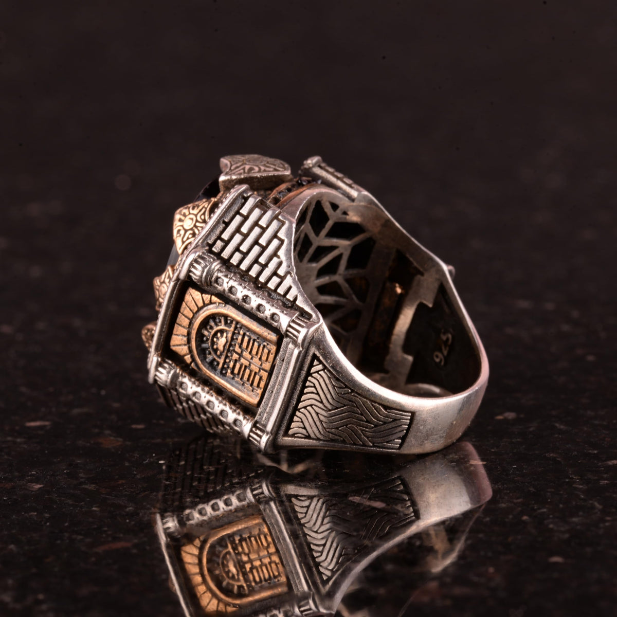 925 Sterling Silver Men's Ring - Anchor Ring - Captain Sailor Ring - Marine Themed Jewelry — 6
