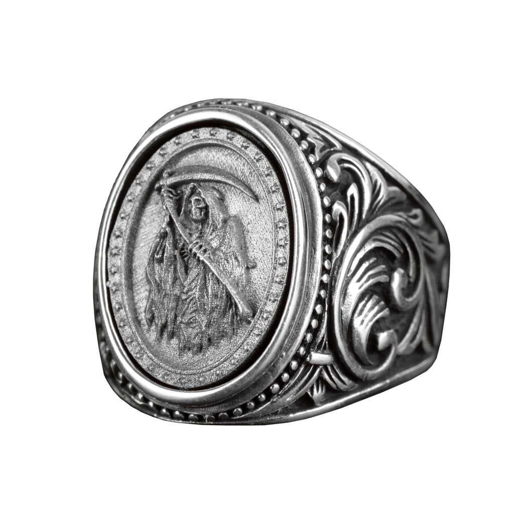 Azrael Ring, 925 Sterling Silver Men's Ring