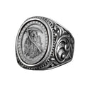 Azrael Ring, 925 Sterling Silver Men's Ring
