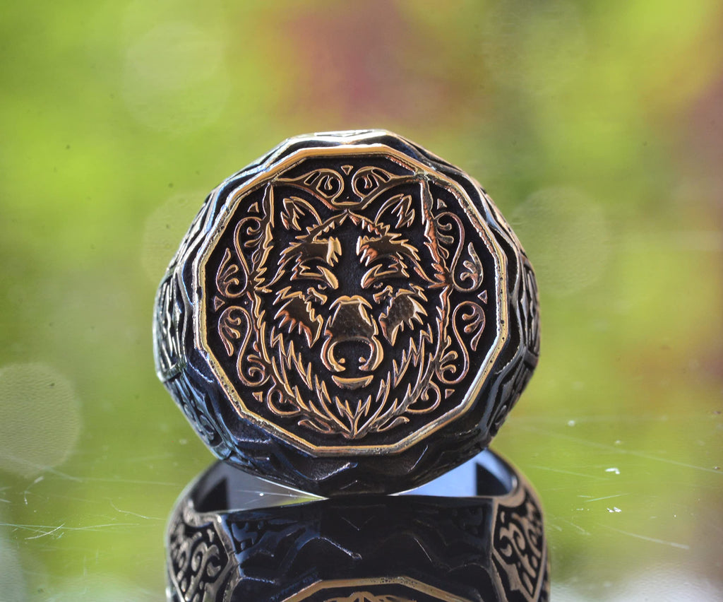 Wolf Head Ring — 5