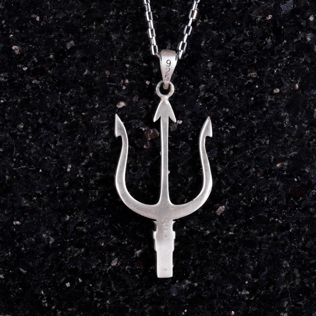 925 Sterling Silver Necklace - Warrior Necklace - Three Teeth Necklace - Greek Mythology Necklace — 5