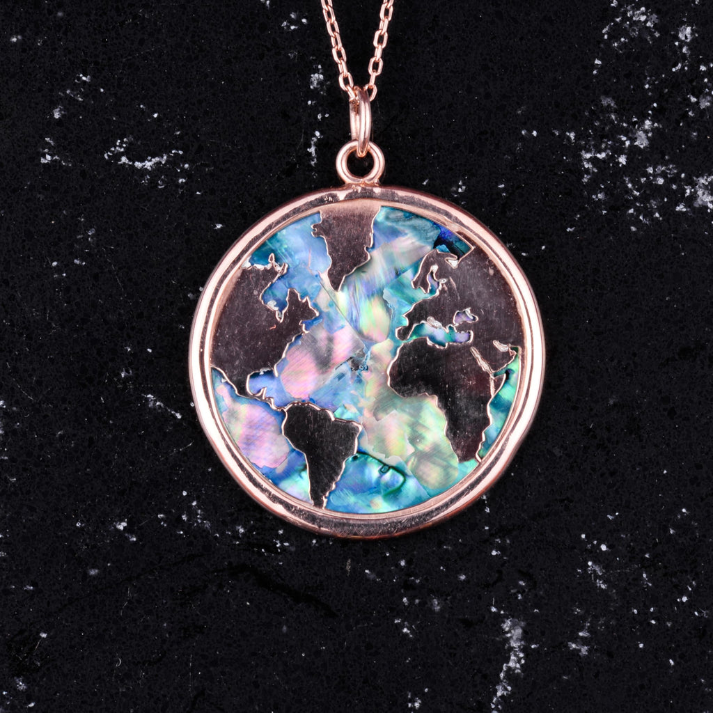 World Map Necklace — 5