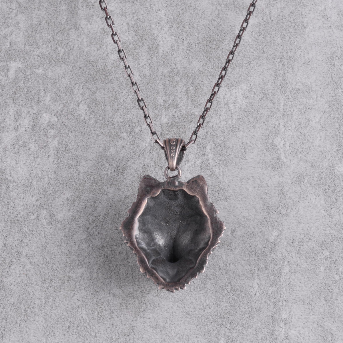 KAMBO Men's Wolf Head Necklace – 925 Sterling Silver Chain Fierce Animal Symbol Jewelry – Handmade Scandinavian Amulet — 5