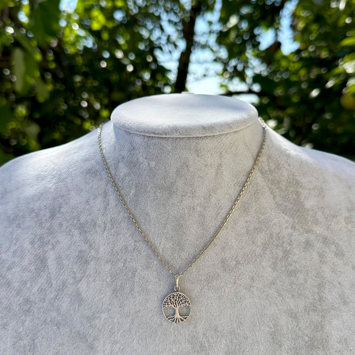 925 Sterling Silver Tree of Life Pendant - Handcrafted Symbol of Growth and Connection — 3