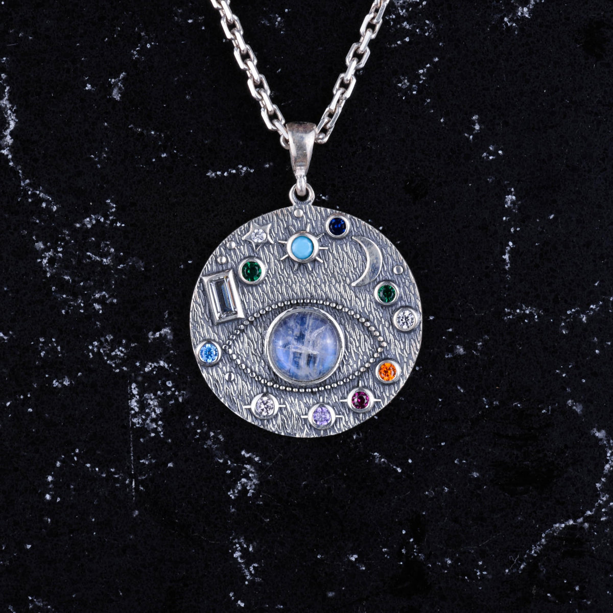 Natural Moonstone Pendant — 3