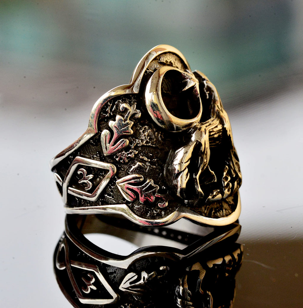 Men's 925 Sterling Silver Wolf Ring — 4