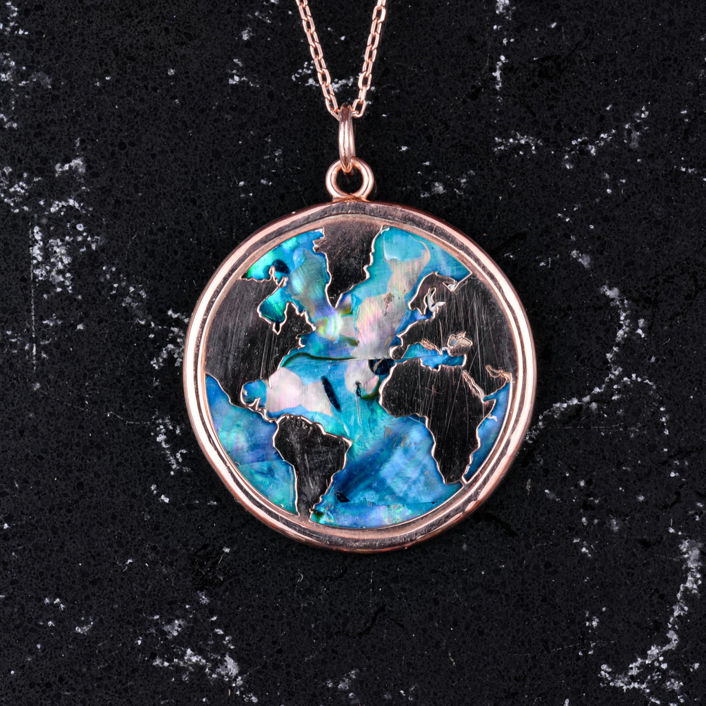 World Map Necklace — 4