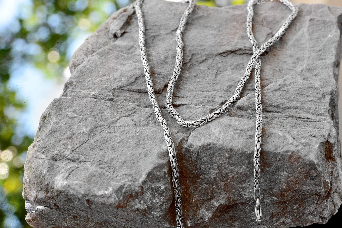 925 Sterling Silver Men's Chain — 8