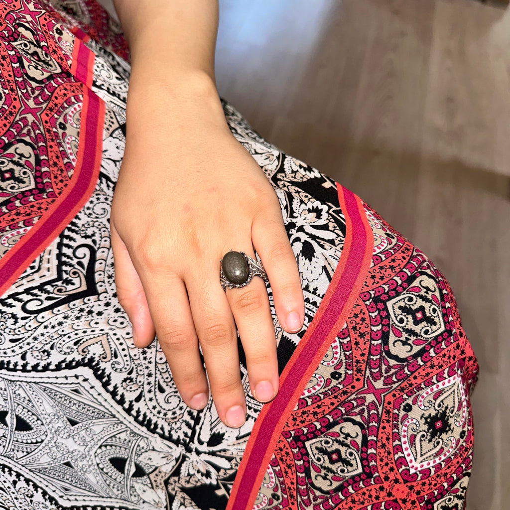 Vintage Bohemian Design Silver Women's Ring — 3