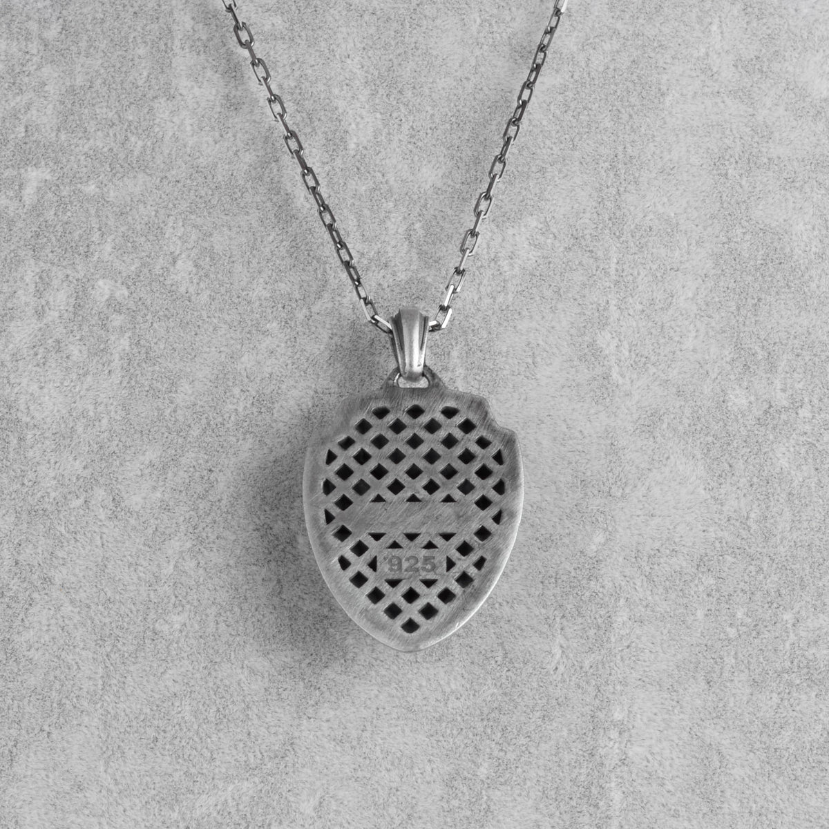 KAMBO Men's 925 Sterling Silver Ram Head Necklace – Viking Goat Symbol Shield Necklace – Chain Handmade Scandinavian Warrior Jewelry — 5