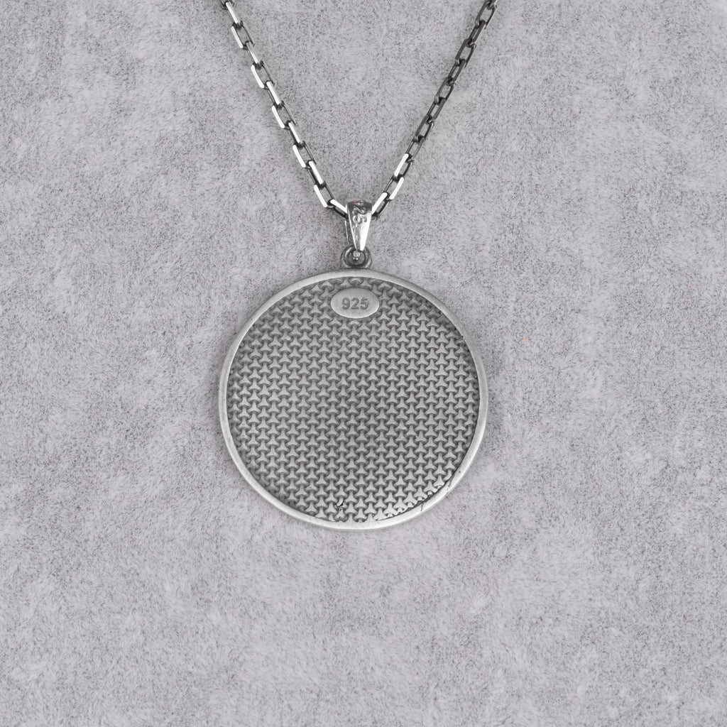 KAMBO 925 Sterling Silver Esmaül Hüsna Necklace – Islamic Jewelry Carrying Allah's 99 Names – Handmade Religious Necklace for Men or Women — 4