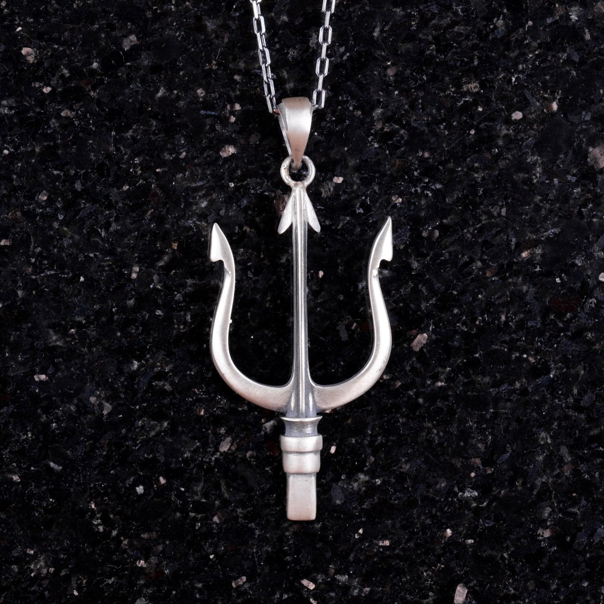 925 Sterling Silver Necklace - Warrior Necklace - Three Teeth Necklace - Greek Mythology Necklace — 4