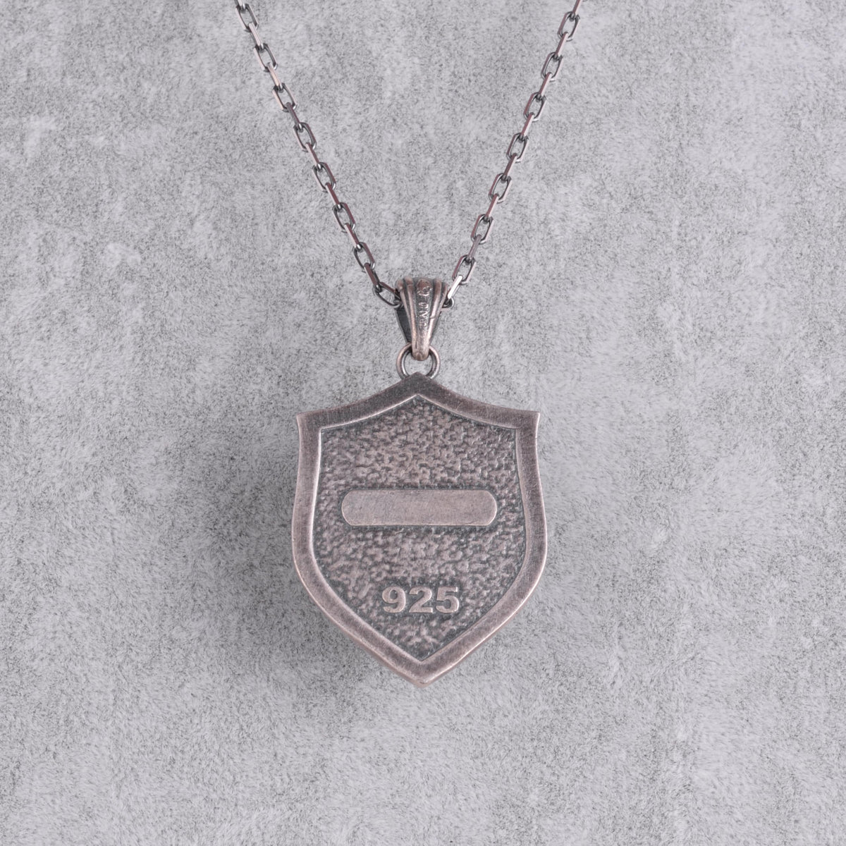 KAMBO Wolf Head 925 Sterling Silver Chain Necklace – Handmade Protective Shield Necklace for Men – Symbol of Strength, Loyalty, and Spiritual Protection — 4