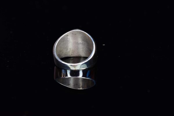 Falcon Jewelry Sterling Silver Hamsa Ring Hand Of Fatima Rin 925 Sterling Silver Ring Handmade Turkey KAMBO - View 5