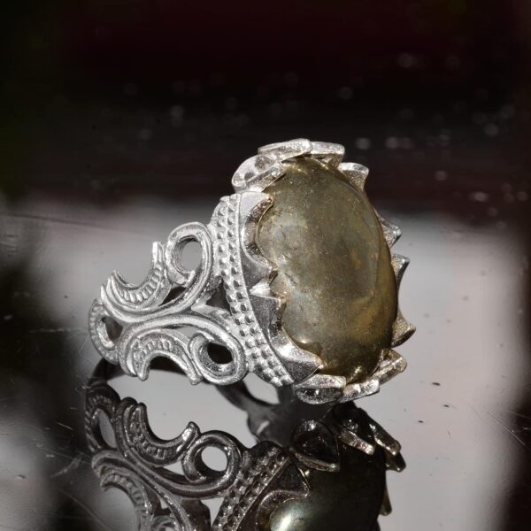 Kambo 925 Solid Sterling Silver Men s Ring With Choice Of Na 925 Sterling Silver Ring Handmade Turkey KAMBO - View 4