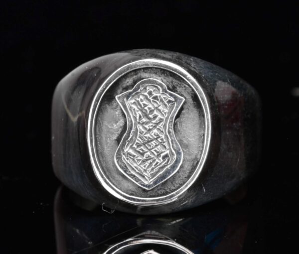 Falcon Jewelry Sterling Silver Hamsa Ring Hand Of Fatima Rin 925 Sterling Silver Ring Handmade Turkey KAMBO - View 4