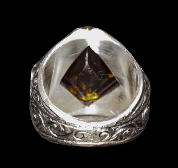 Falcon Jewelry Men s 925 Sterling Silver Ring Created Sultan 925 Sterling Silver Ring Handmade Turkey KAMBO - View 3