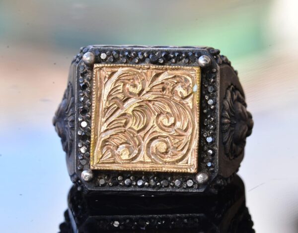 Kambo Jewelry Animal Lion Ring Leo Sterling Silver Ring Silv 925 Sterling Silver Ring Handmade Turkey KAMBO - View 6
