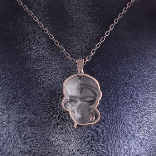 KAMBO 925 Ayar Gümüş Kelt Hançer Haç Kolye Zincirli – Ortaçağ Kılıç Kolye – Gotik Kelt Düğümü Takı – El Yapımı