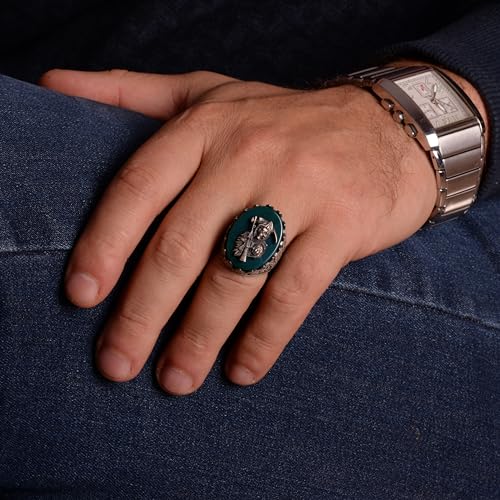 925 Ayar Gümüş Grim Reaper Yüzük