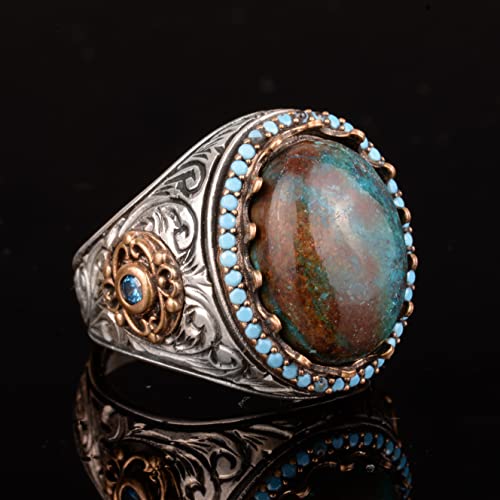 Azurite Taş Yüzük