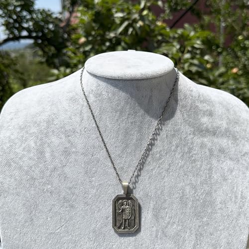 Angel Gabriel Kolye - 925K Gümüş Gothic Kolye