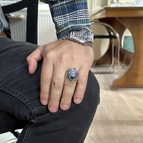Doğal Pietersite Taş Yüzük