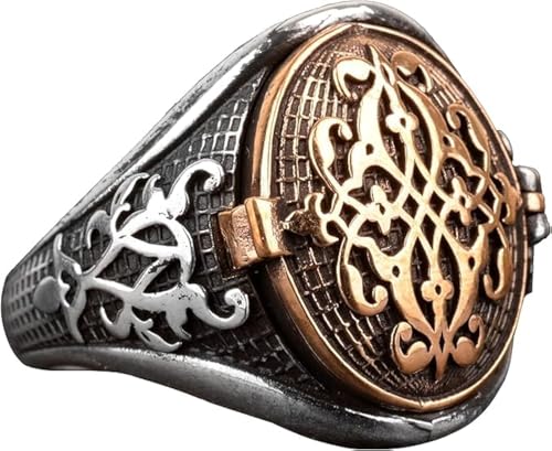 925 Ayar Gümüş Yunan Bordürü Motifli Yüzük — KAMBO 925 ayar gümüş el yapımı takı (görsel 2)