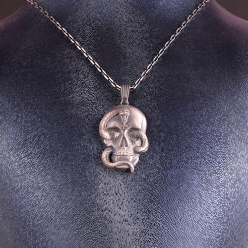 KAMBO 925 Ayar Gümüş Kelt Hançer Haç Kolye Zincirli – Ortaçağ Kılıç Kolye – Gotik Kelt Düğümü Takı – El Yapımı
